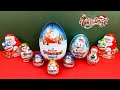 🎄Merry Christmas! Kinder Surprise Unboxing – Chocolate Figures, Giant &amp; Maxi Eggs!