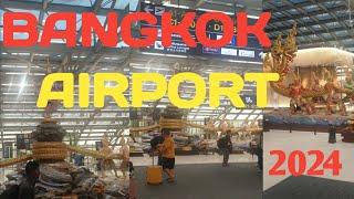 2024 Bangkok Suvarnabhumi Airport (Departure) Thailand 🇹🇭