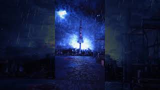 #VRChat #World #PC #Aesthetic #Wonderful #Virtual #Meta #Skyscraper #Buildings #Night #Radio #Tower