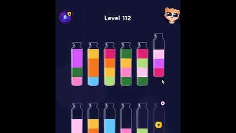 Get Color  -  Water Sort Puzzle level 112 | Mobile Games