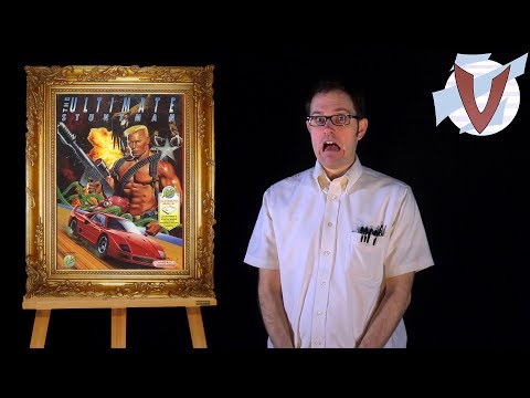 The Ultimate Stuntman (NES) [AVGN: Bad Game Cover Art 24 - RUS RVV]