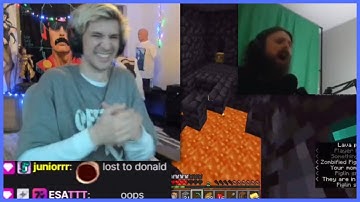xQc reacts to Forsen rage after losing to funny Dono