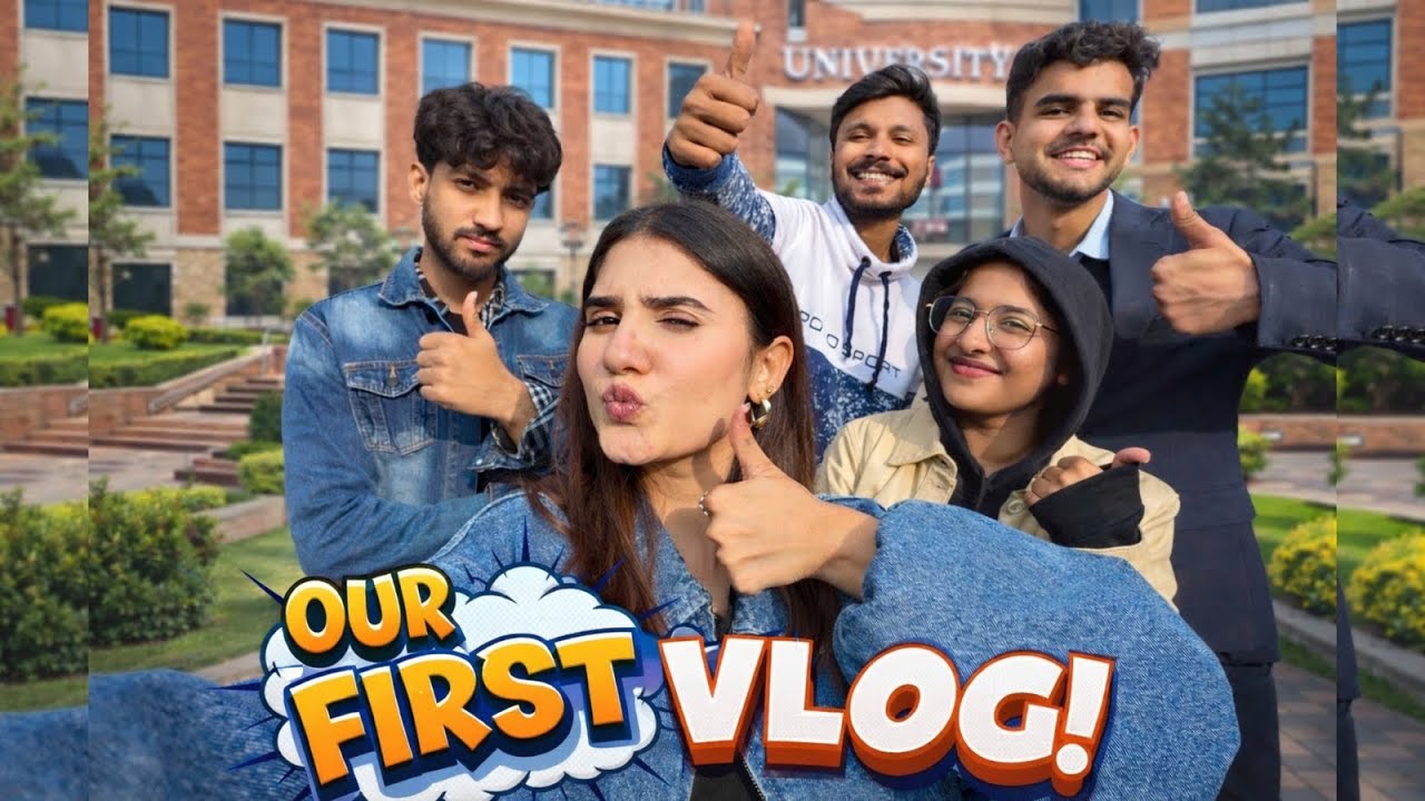 OUR FIRST VLOG♥️| Introduction video| B01