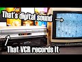 Digital audio needed videotape to be possible - and the early days were wild!