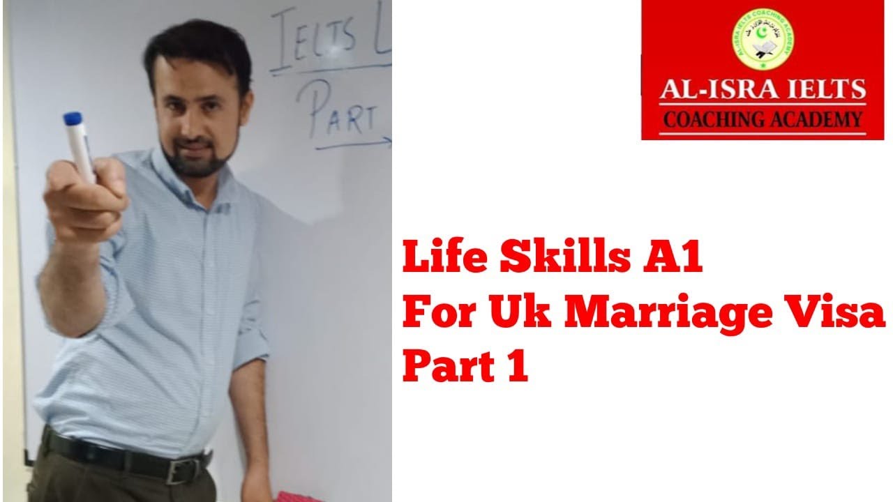 Ielts Lifeskills A1 test for Uk marriage visa|| A1 lifeskills spouse visa test Speaking part 1