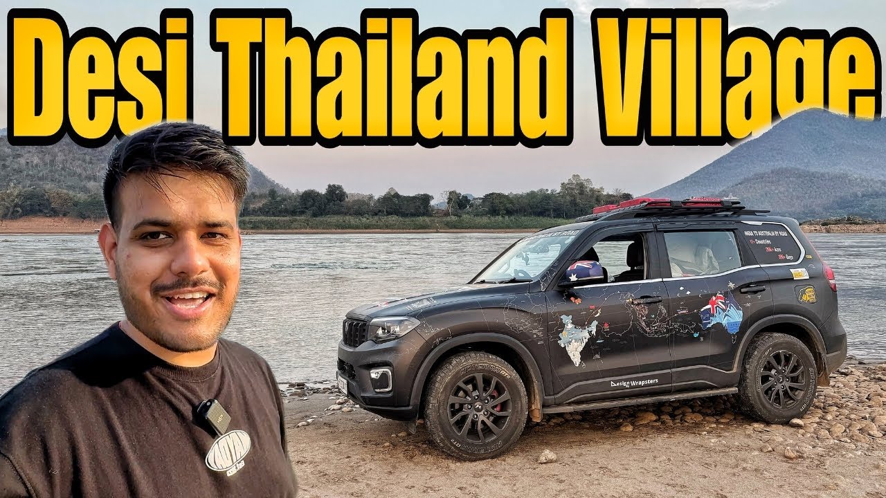Scorpio-N Ko Thailand Ke Beach Pe Le aaye 😍 |India To Australia By Road| 