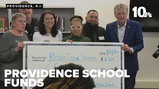 McKee discusses Providence Public Schools report and grants for local school districts