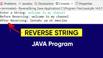 How to Reverse a String in Java | Program to Reverse A String in Java | Most asked java question