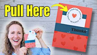 How to Make a Simple Pull Tab Pocket Card | Easy Interactive Card Tutorial