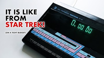 Made in Ukraine — Electronika 21-10 Programmable Clock Test-Run!