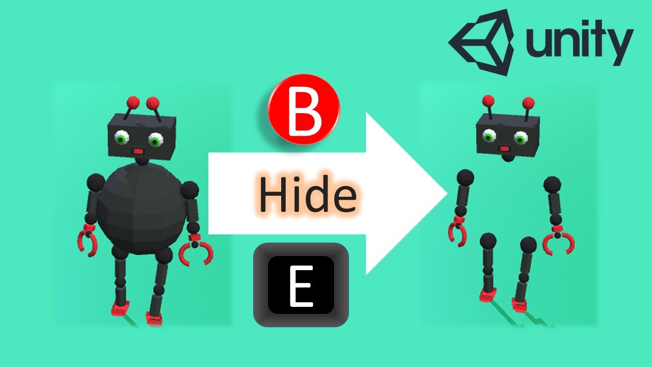 How to hide part of a gameobject? - Questions & Answers - Unity Discussions