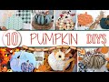 10 PUMPKINS 10 DIFFERENT WAYS! All The Pumpkin Inspiration You'll Need This Fall! | Fall Decor DIYS