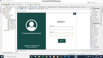 Demo Aplikasi System Rancang Bangun Inventory Barang - Berbasis Java [NETBENAS]