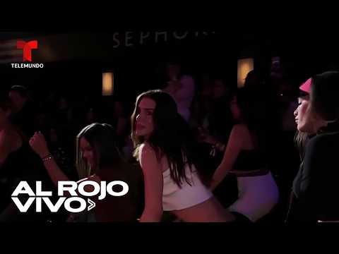 Valentina Ferrer reaparece en México y evita preguntas sobre J Balvin