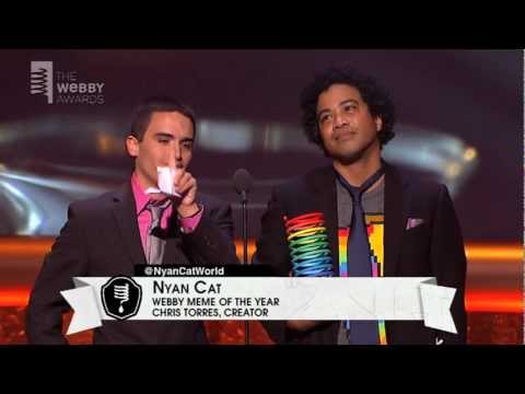 nyan-cat's-5-word-speech-at-the-16th-annual-webby-awards