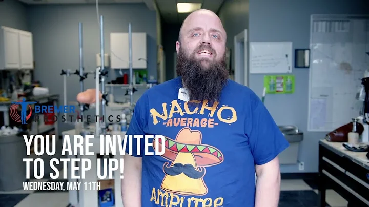 Ben wants to see you at our Amputee Meet Up and Exercise Class, Step Up on May 11th 4-6pm EST!