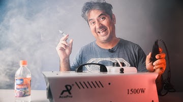 Repareer een rookmachine binnen 2 minuten zonder hem te openen, supersimpel