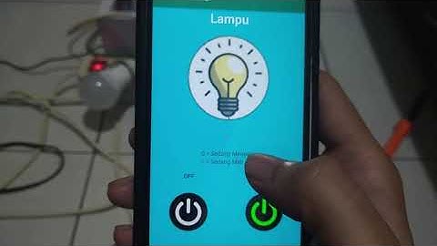 Demo Smart Home Berbasis IoT Dengan Firebase dan Smartphone