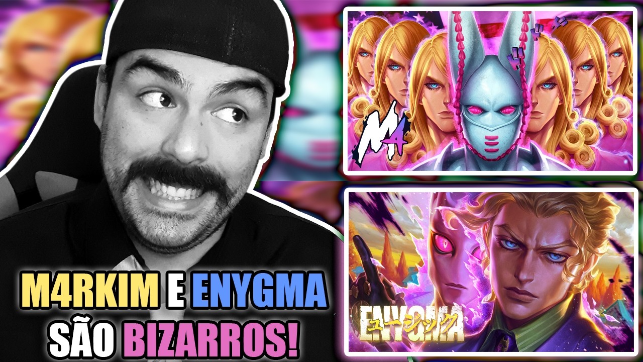 REACT - M4rkim - PRESIDENTE (Funny Valentine) / Rainha Assassina | Yoshikage Kira (JoJo's) | Enygma