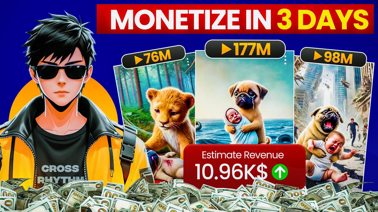 I Copied $55k/Month Ai Short Niche in 3 Days | Ai Dogs Video Full Course 