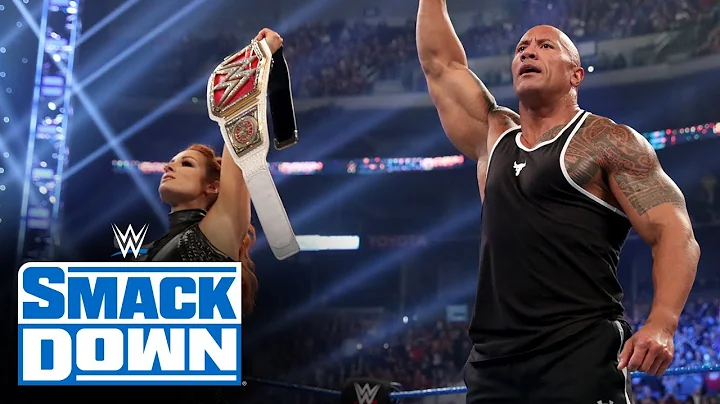 The Rock and Becky Lynch humble King Corbin: Smack...