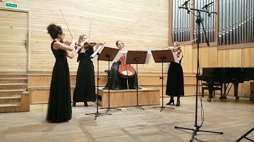 K. Penderecki - String Quartet No. 3 "Leaves from an Unwritten Diary" / Ancora Quartet