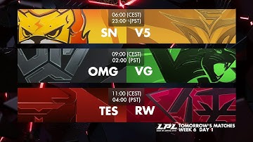 JDG vs. LNG | BLG vs. EDG | RNG vs. IG - Week 5 Day 6 | LPL Spring (2020)