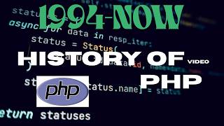 History of PHP 🚀 | How PHP Was Created by Rasmus Lerdorf | Evolution of PHP (1995–Today)