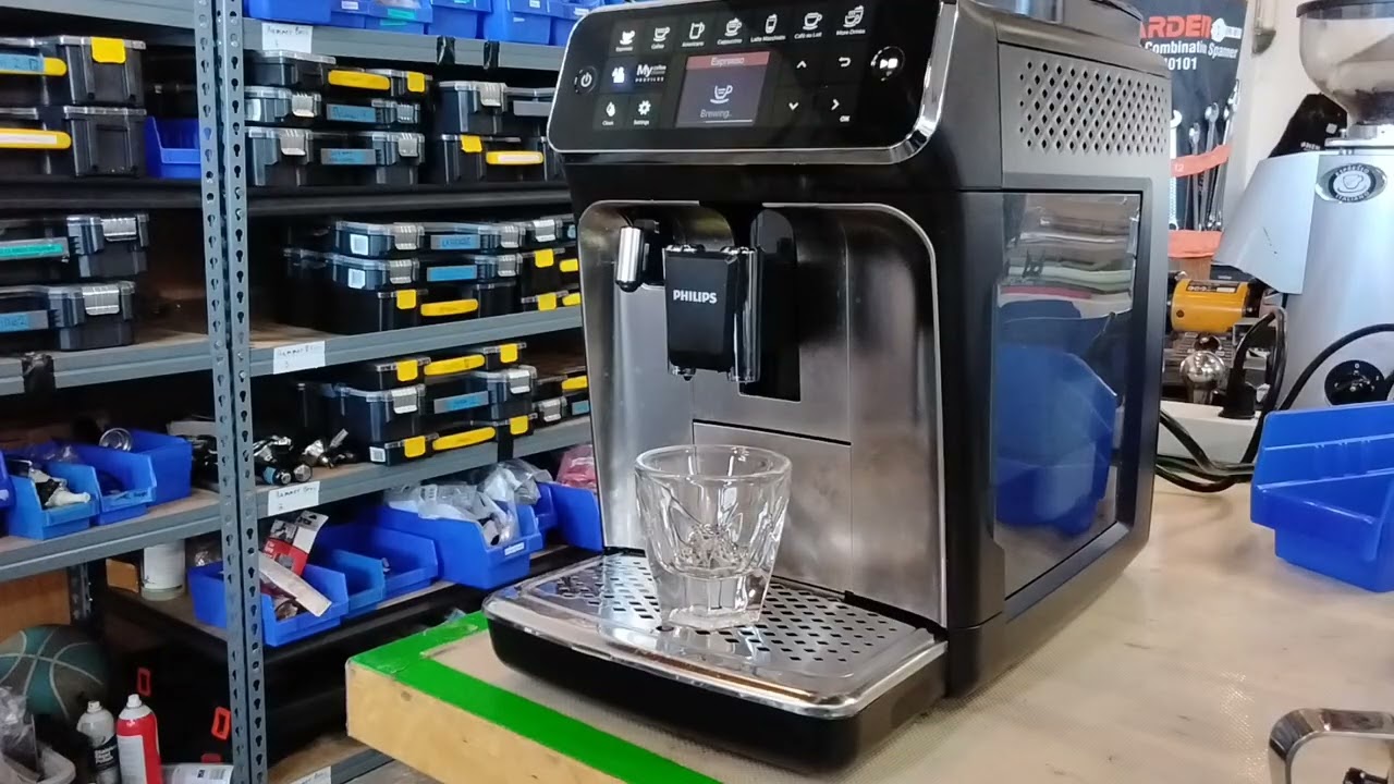 Тест полностью автоматической кофемашины LatteGo Phillips 4300 