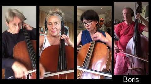 NES Virtual Ensemble - Desyatnikov Bukovina Prelude No  22 transcription by D Sitkovetsky