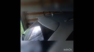 Audi A4 Avant B8.5 RS4 look wing install
