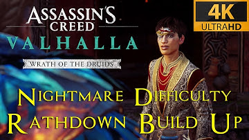 AC Valhalla | Wrath of the Druids | Rathdown Build Up | Nightmare (Aesir) difficulty playthrough