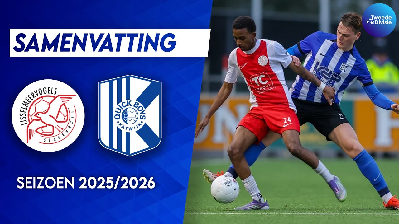 Samenvatting IJsselmeervogels - Quick Boys | Tweede Divisie 25/26