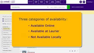 Getting Started with Omni 2: Accessing Library Materials