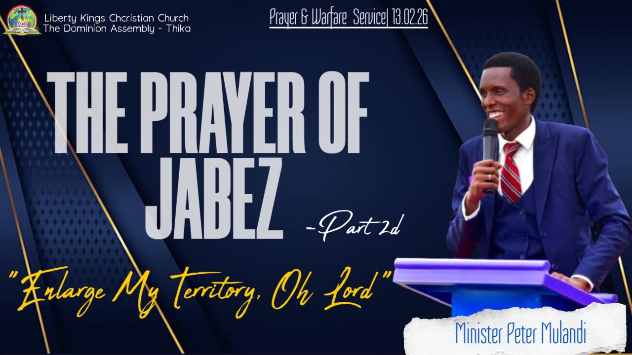 𝟏𝟑/𝟎𝟐/𝟐𝟔: 𝐏𝐫𝐚𝐲𝐞𝐫 & 𝐖𝐚𝐫𝐟𝐚𝐫𝐞 𝐒𝐞𝐫𝐯𝐢𝐜𝐞| 𝐌𝐢𝐧. 𝐌𝐮𝐥𝐚𝐧𝐝𝐢 | 𝐓𝐇𝐄 𝐏𝐑𝐀𝐘𝐄𝐑 𝐎𝐅 𝐉𝐀𝐁𝐄𝐙 - 𝐏𝐚𝐫𝐭  𝟐𝐝