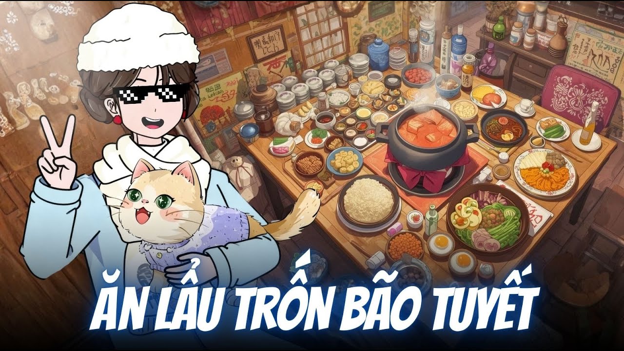 (Full Version) Ngồi Ăn Lẩu Trong Căn Hộ Xịn Sò Khi ĐẠI HỌA BÃO TUYẾT QUÉT QUA TOÀN CẦU - Tiểu Mộng