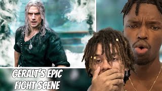 The Witcher Season 3 Geralt's Epic Figght Scene **REACTION**