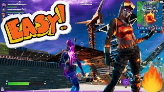 Ignite structures with fire - EASIEST WAY to complete the challenge | Fortnite Season 5 Chapter 2