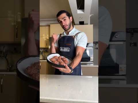 میت بال با سس مارینارا با مانا   پاستا ماکارونی مانا