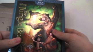 Unboxing The Jungle Book Blu Ray from Amazon