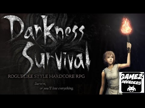 Let's Play DARKNESS SURVIVAL! Free RPG! Mobile & Tablet First Look Game Review