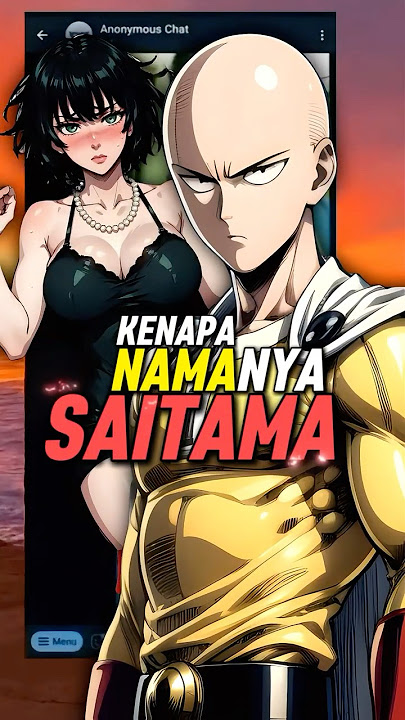 KENAPA MC ANIME ONE PUNCH MAN NAMA NYA SAITAMA? #shorts