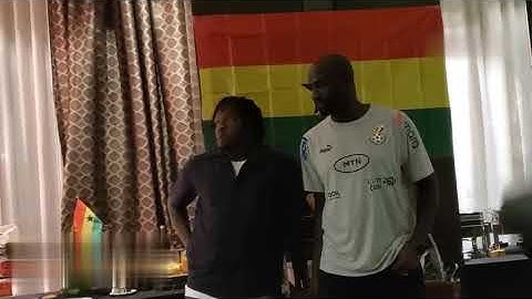 Why didn’t you tell me you will come? - Andre Ayew reacts to Sulley Muntari’s Black Stars camp visit