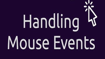 Java Programming Tutorial - 71 - Mouse Events