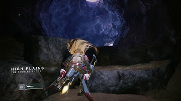 DESTINY 2 - SYSTEM POSITIONING DEVICE IN THE HIGH PLAINS ON THE TANGLE SHORE - LUMINA QUEST