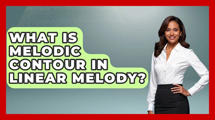 What Is Melodic Contour In Linear Melody? - Jazz Music Legends