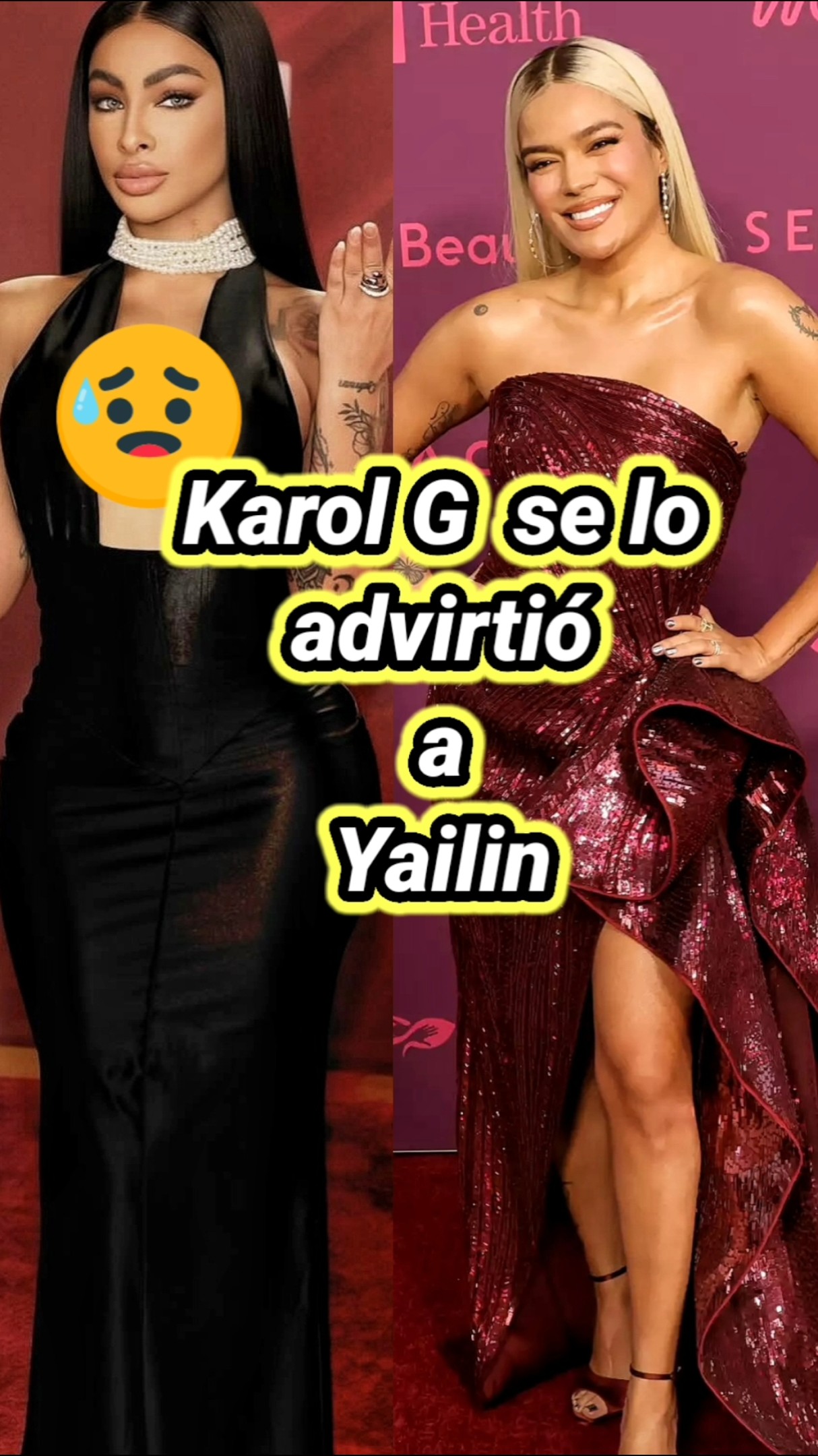 Karol G se lo advirtió a Yailin. #karolg #yailinlamásviral #feid