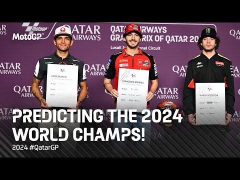 Prediction time! 🔮👑 | 2024 #QatarGP MotoGP™ Social