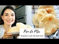 Pan de pita CASERO |Con trucos y secretos| Receta libanesa, fácil y deliciosa