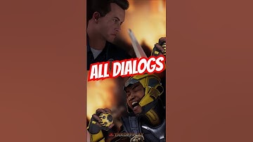 MK1 - T-1000 Vs Cyrax  ALL Dialogs